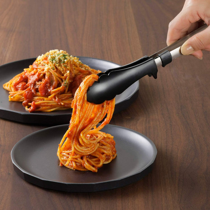 Shimomura Kougyou VB-201 Antibacterial Nylon Tongs Made in Japan Dishwasher Safe-Kiichin - The #1 Place for Japanese Goods in Your Hand!