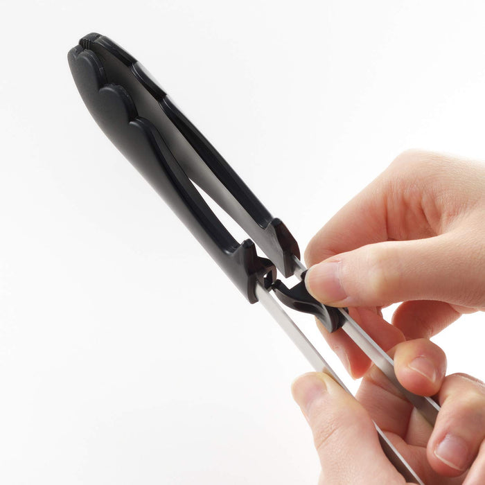 Shimomura Kougyou VB-201 Antibacterial Nylon Tongs Made in Japan Dishwasher Safe-Kiichin - The #1 Place for Japanese Goods in Your Hand!