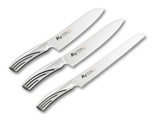 Shimomura Kougyou Japan 3pc Knife Set 16.5cm MFL-902-Kiichin - The #1 Place for Japanese Goods in Your Hand!