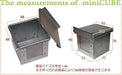 Asai Store Japan Altite Bread Mold Mini Cube with Silver Lid-Kiichin - The #1 Place for Japanese Goods in Your Hand!