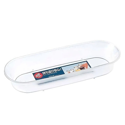 Asvel Forma Large Plastic Tray - Convenient and Spacious Tray for Various Needs-Kiichin - The #1 Place for Japanese Goods in Your Hand!