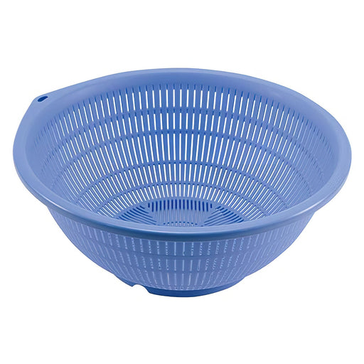 Benkei 24cm Blue Plastic Colander - Efficient Kitchen Tool-Kiichin - The #1 Place for Japanese Goods in Your Hand!