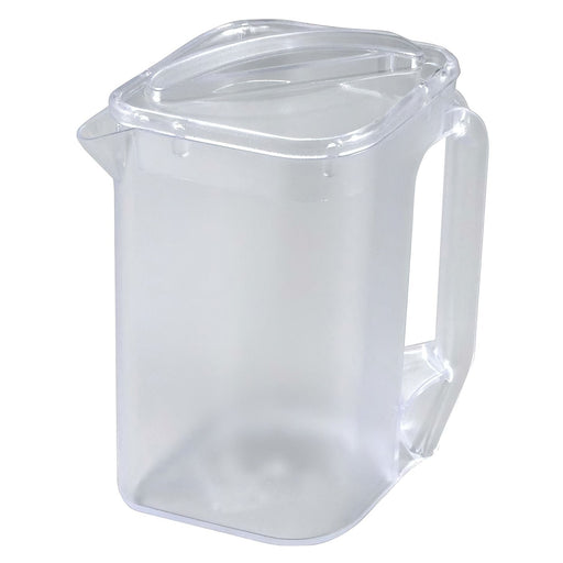 Benkei 2.1L Clear Plastic Square Water Pitcher - Premium Quality for Refreshing Hydration-Kiichin - The #1 Place for Japanese Goods in Your Hand!