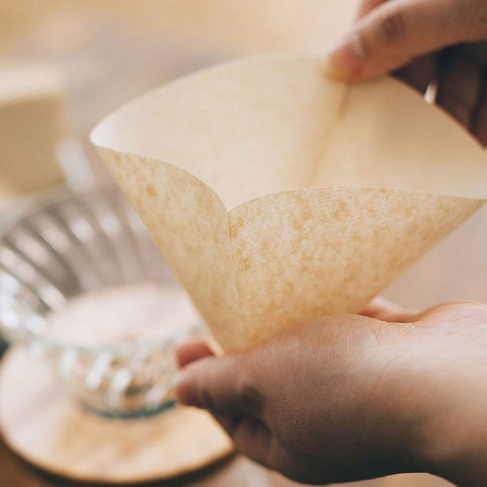 Hario V60 1-2 Cup Paper Filters - Box of 100 from Honu Kato Coffee Shop Japan-Kiichin - The #1 Place for Japanese Goods in Your Hand!