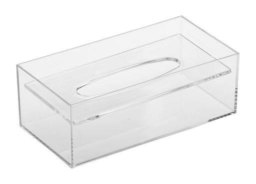 Rectangular Transparent Tissue Case by Butterfly Plastic Industry Japan - 125X244X86H (Mm)-Kiichin - The #1 Place for Japanese Goods in Your Hand!