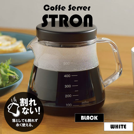 Akebono-Sa Coffee Server 500Ml White TW-3731-Kiichin - The #1 Place for Japanese Goods in Your Hand!