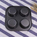 Cz-Ing Japanese Muffin Pan - Non-Stick Carbon Steel Baking Mold Tray (4 Cavities, 3 Plates)-Kiichin - The #1 Place for Japanese Goods in Your Hand!