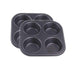 Cz-Ing 4-Cavity Non-Stick Muffin Pan | Carbon Steel Baking Mold Tray | Japan-Kiichin - The #1 Place for Japanese Goods in Your Hand!