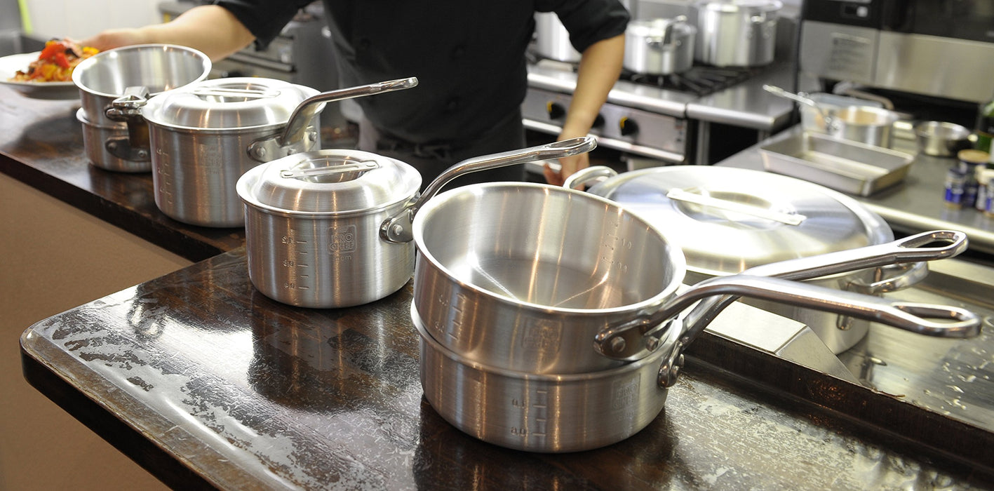 Ebm Aluminum Chef Pot 21cm (Scale)-Kiichin - The #1 Place for Japanese Goods in Your Hand!
