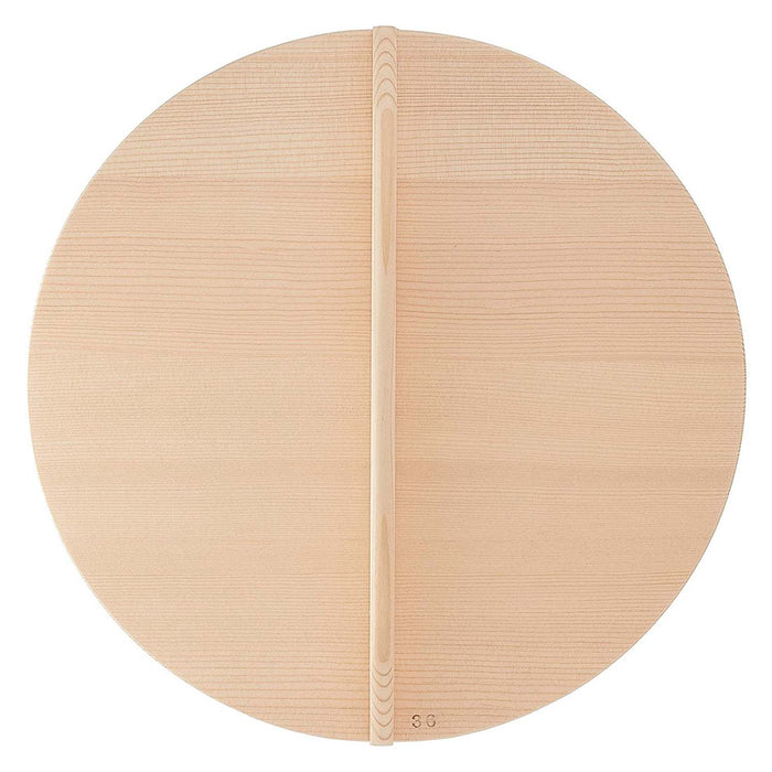 30cm EBm Wooden Lid - Enhance Your Kitchen with Quality and Style-Kiichin - The #1 Place for Japanese Goods in Your Hand!