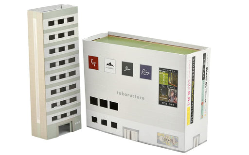 Eco-Lake Paper Structure Diorama Supplies for C02 Studio Apartment Fashion Building by Tomytec Japan-Kiichin - The #1 Place for Japanese Goods in Your Hand!