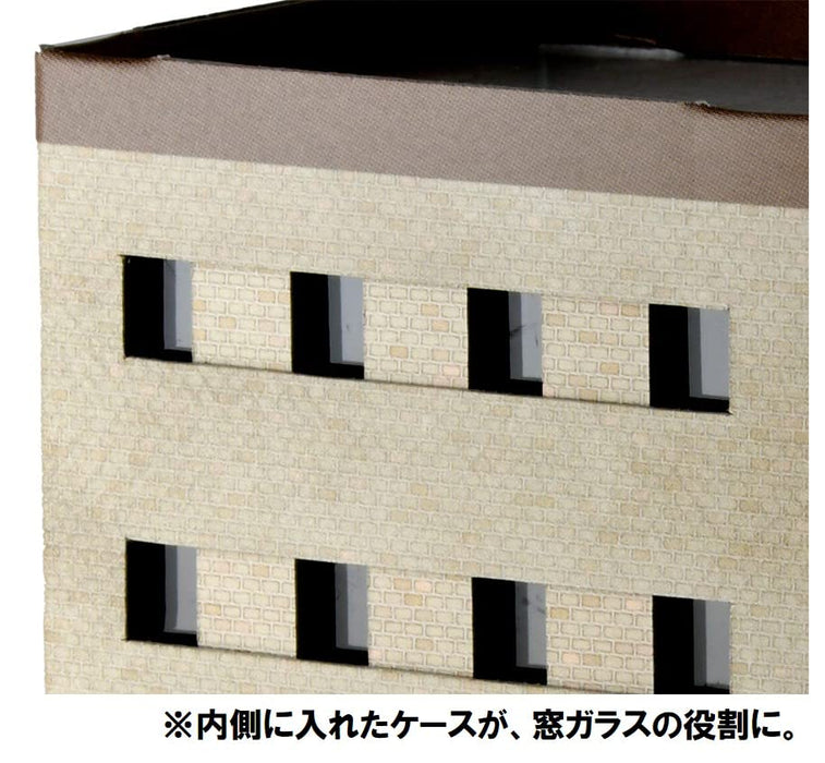 Eco-Lake Paper Structure Diorama Supplies for C02 Studio Apartment Fashion Building by Tomytec Japan-Kiichin - The #1 Place for Japanese Goods in Your Hand!