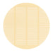 Entec Japan Plastic Round Soba Sudare Mat Ivory - Premium Quality for Traditional Japanese Dining-Kiichin - The #1 Place for Japanese Goods in Your Hand!