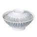 Entec Tokusa Pattern Melamine Donburi Rice Bowl 14.4Cm Lid - Enhance Your Dining Experience-Kiichin - The #1 Place for Japanese Goods in Your Hand!