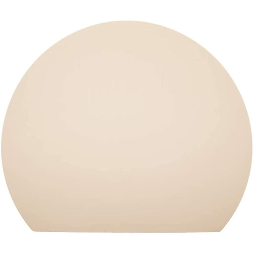 Aimedia Round Cutting Board Japan 29X35Cm Dishwasher Safe Heat Resistant Beige-Kiichin - The #1 Place for Japanese Goods in Your Hand!