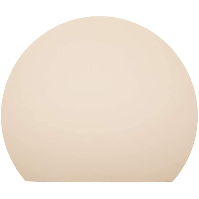Aimedia Round Cutting Board Japan 29X35Cm Dishwasher Safe Heat Resistant Beige-Kiichin - The #1 Place for Japanese Goods in Your Hand!