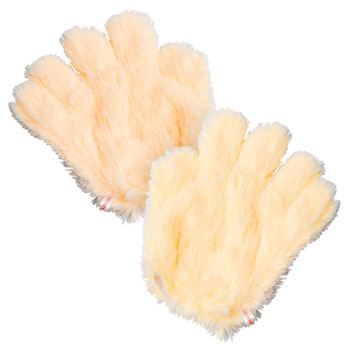 Lec Fluffy Cleaning Gloves - 2Pcs for Efficient Cleaning-Kiichin - The #1 Place for Japanese Goods in Your Hand!