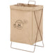 Fujiboeki Japan 32811 Slim Linen Laundry Basket 37X27X60Cm-Kiichin - The #1 Place for Japanese Goods in Your Hand!