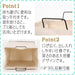 Fujiboeki Japan 32811 Slim Linen Laundry Basket 37X27X60Cm-Kiichin - The #1 Place for Japanese Goods in Your Hand!
