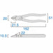 Fujiya 770-150BG Nippers 150mm Round Blade Black Gold-Kiichin - The #1 Place for Japanese Goods in Your Hand!