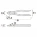 Fujiya 70Z-175 Electric Grip JIS Standard 175mm Nippers-Kiichin - The #1 Place for Japanese Goods in Your Hand!
