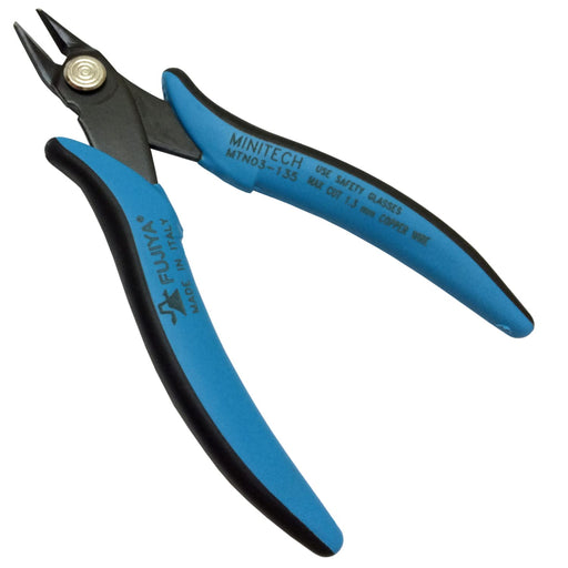 Fujiya MTN03-135 Light Nippers Thin & Lightweight 135mm Silver 0.8mm Iron Wire-Kiichin - The #1 Place for Japanese Goods in Your Hand!