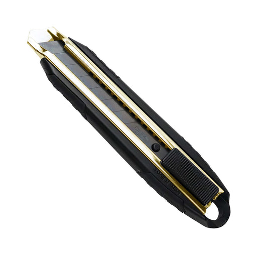 Fujiya FK02A-BG Metal Cutter Knife Black Gold-Kiichin - The #1 Place for Japanese Goods in Your Hand!