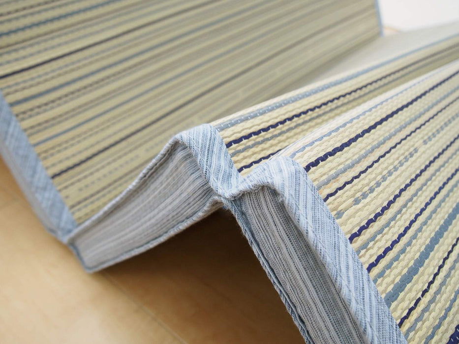Hagihara Ryosen 80x170x4cm Blue 6-Fold Mattress - Japanese Made-Kiichin - The #1 Place for Japanese Goods in Your Hand!