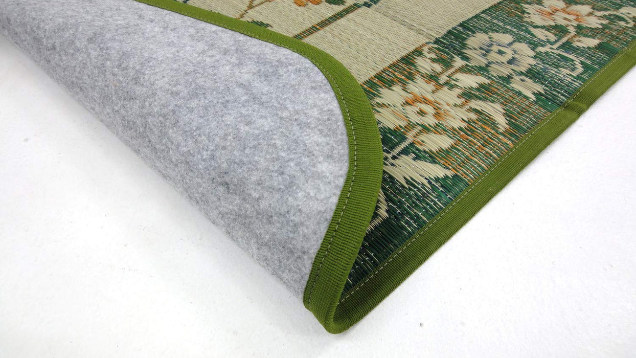Hagihara Emperor Rush Green Rug - 250x350cm (81906804)-Kiichin - The #1 Place for Japanese Goods in Your Hand!