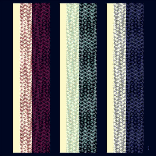 Hama Pattern Furoshiki 90Cm Japan Sayagata Stripes Cloth - Premium Quality-Kiichin - The #1 Place for Japanese Goods in Your Hand!