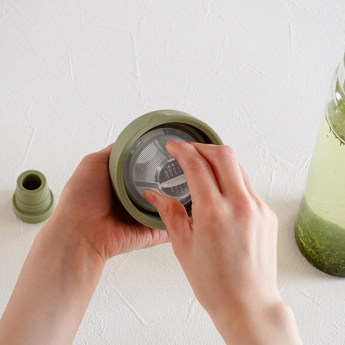 Hario Filter-In Bottle 750ml White FIB-75-W Japan-Kiichin - The #1 Place for Japanese Goods in Your Hand!