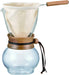 Hario DPW-3 Nell Drip Pot Wood Neck 3-4 Cups-Kiichin - The #1 Place for Japanese Goods in Your Hand!