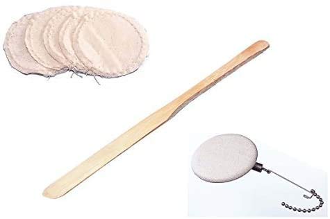 Hario Siphon Parts Set FS-103 Filter Cloth (5pcs) + BA-15 Bamboo Spatula + F-103S Filter Device-Kiichin - The #1 Place for Japanese Goods in Your Hand!