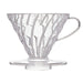 Hario V60 Japan Pour Over Coffee Dripper Vd-02T 1-4 Cups + Scoop-Kiichin - The #1 Place for Japanese Goods in Your Hand!