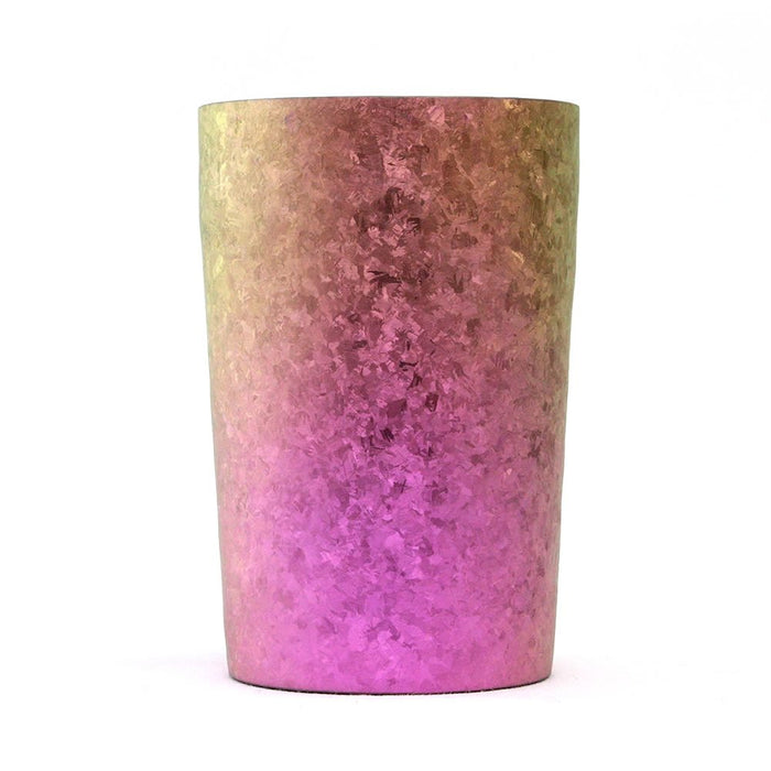 Horie Japan Tsubame Titanium Double Tumbler - Yui Blue & Pink Set-Kiichin - The #1 Place for Japanese Goods in Your Hand!