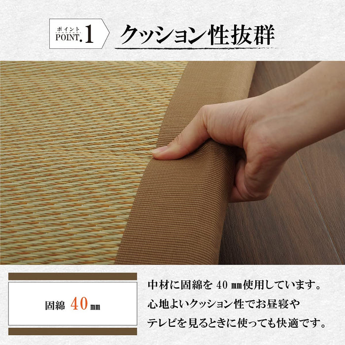 Ikehiko Corp Japan Igusa Sheets Bed Pad Noah Raku Raku Single Blue - Premium Quality Bedding-Kiichin - The #1 Place for Japanese Goods in Your Hand!