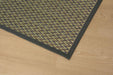 Ikehiko Gray Rush Rug Carpet - Japanese Hanagoza Dx Pia Edoma 2 Tatami - 174X174Cm-Kiichin - The #1 Place for Japanese Goods in Your Hand!