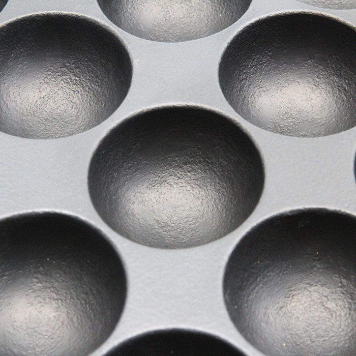Iwachu Nambu Cast Iron Takoyaki Pan - Authentic Japanese 23-Ball Cookware-Kiichin - The #1 Place for Japanese Goods in Your Hand!