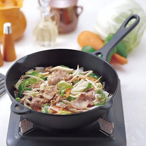 Iwachu Nambu Cast Iron Frying Pan 17cm - Premium Quality Cooking Essential-Kiichin - The #1 Place for Japanese Goods in Your Hand!