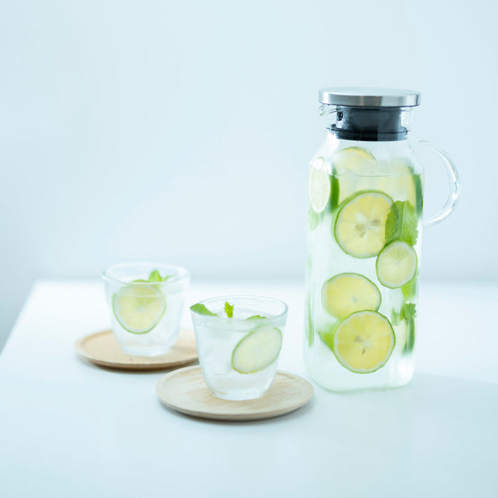 Agc Techno Glass Japan Iwaki Heat Resistant Square Glass Jug-Kiichin - The #1 Place for Japanese Goods in Your Hand!