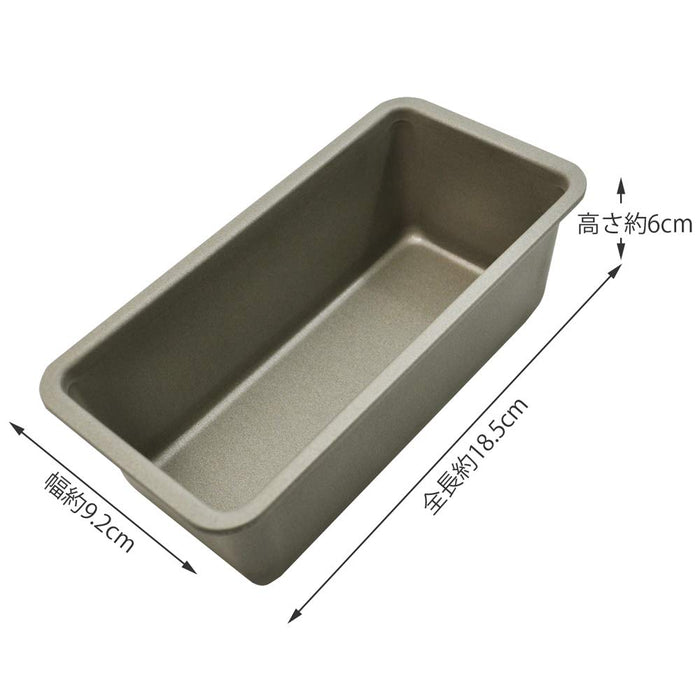 Kai Corporation Small Teflon Pound Cake Mold | Made In Japan | Easy To Clean-Kiichin - The #1 Place for Japanese Goods in Your Hand!