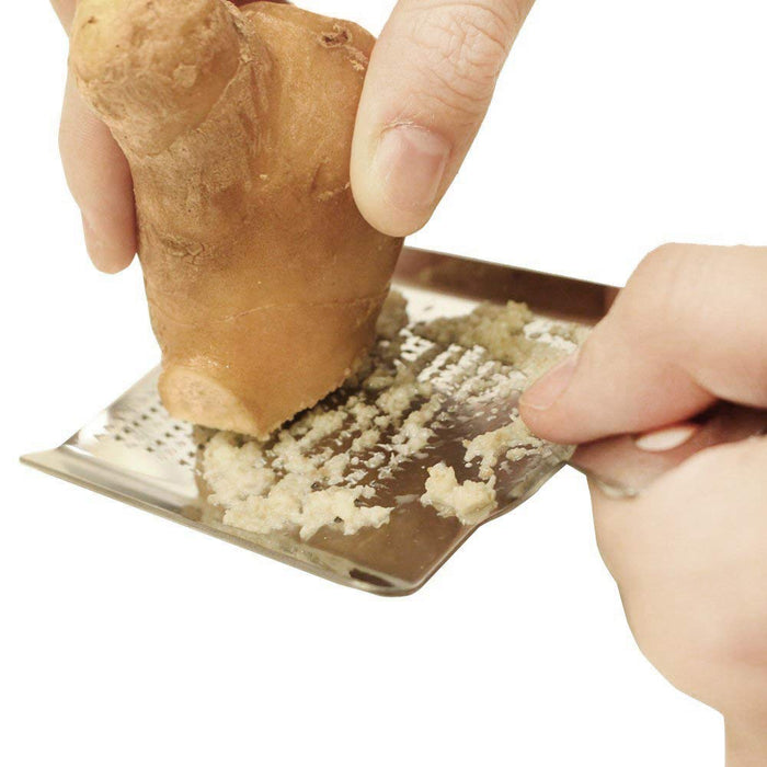 Kai Corp Mini Stainless Steel Grater - Made in Japan (DH7070)-Kiichin - The #1 Place for Japanese Goods in Your Hand!