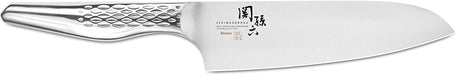 Kai Corp Santoku Knife 2Pc Set 165mm Dishwasher Safe Antibac Cutting Board-Kiichin - The #1 Place for Japanese Goods in Your Hand!
