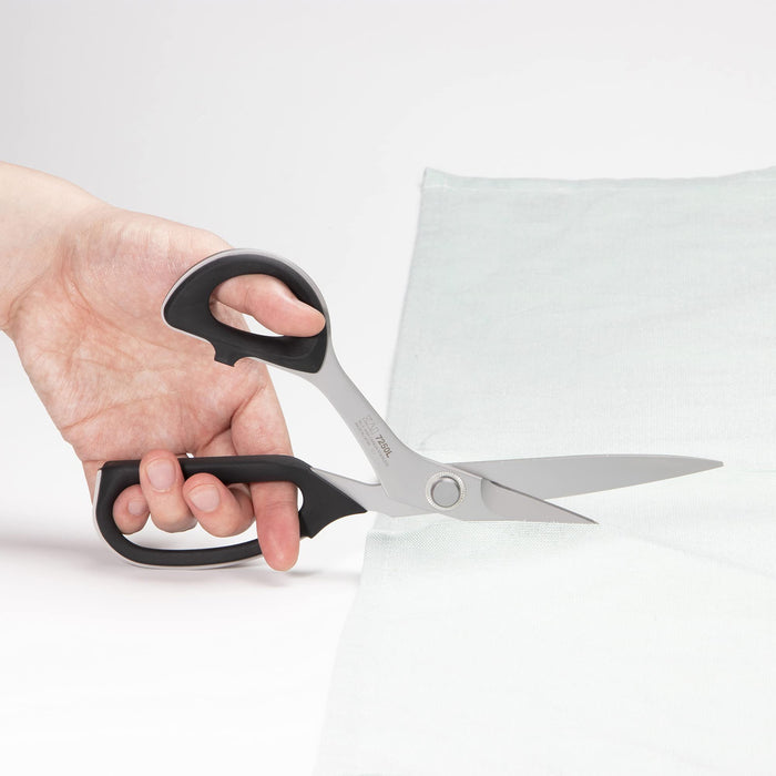 Kai 250mm Left-Handed Razor Cutting Scissors - Premium Japan Steel for Fabric, Paper Crafts, Dressmaking, and DIY-Kiichin - The #1 Place for Japanese Goods in Your Hand!