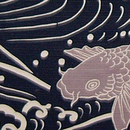 Maeda Dyeing Japanese Kaiuntei Engi Noren Carp - Traditional Japanese Door Curtain-Kiichin - The #1 Place for Japanese Goods in Your Hand!
