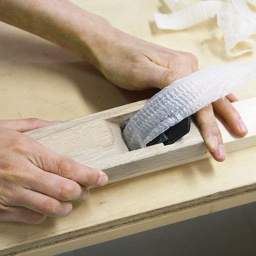 Kakuri Sangyo Mini Oak Plane - 42x150mm, Made in Japan-Kiichin - The #1 Place for Japanese Goods in Your Hand!