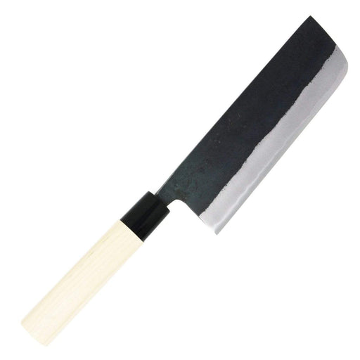 Kanematsu Nihonko Kasumitogi Shirogami Nakiri Knife 165mm - Premium Carbon Steel Blade-Kiichin - The #1 Place for Japanese Goods in Your Hand!