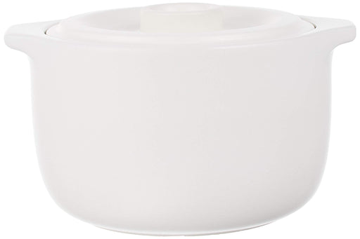 Kinto 2Cup Japan White Clay Pot Rice Cooker 25194 - Authentic Japanese Cooking-Kiichin - The #1 Place for Japanese Goods in Your Hand!