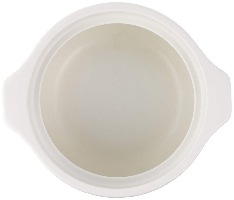 Kinto 2Cup Japan White Clay Pot Rice Cooker 25194 - Authentic Japanese Cooking-Kiichin - The #1 Place for Japanese Goods in Your Hand!