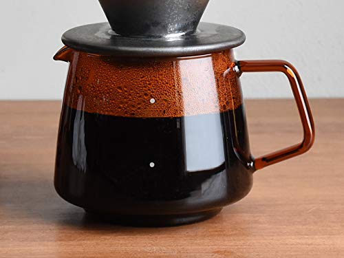 Kinto Japan Coffee Server Sepia Jug 600Ml Amber - Premium Quality Coffee Server-Kiichin - The #1 Place for Japanese Goods in Your Hand!